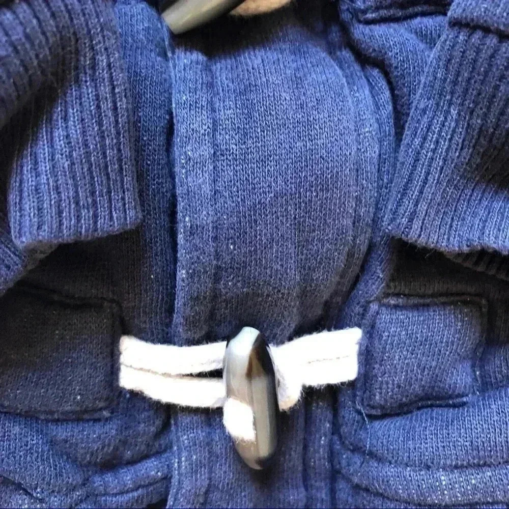 Joe Fresh Blue Hooded Coat Size 3T - Picture 2 of 15